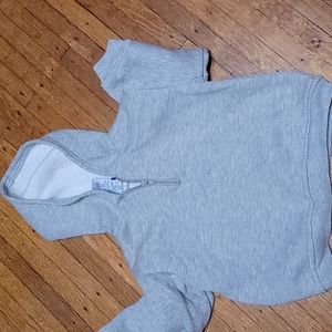 Boyz size 6 gray hoodie